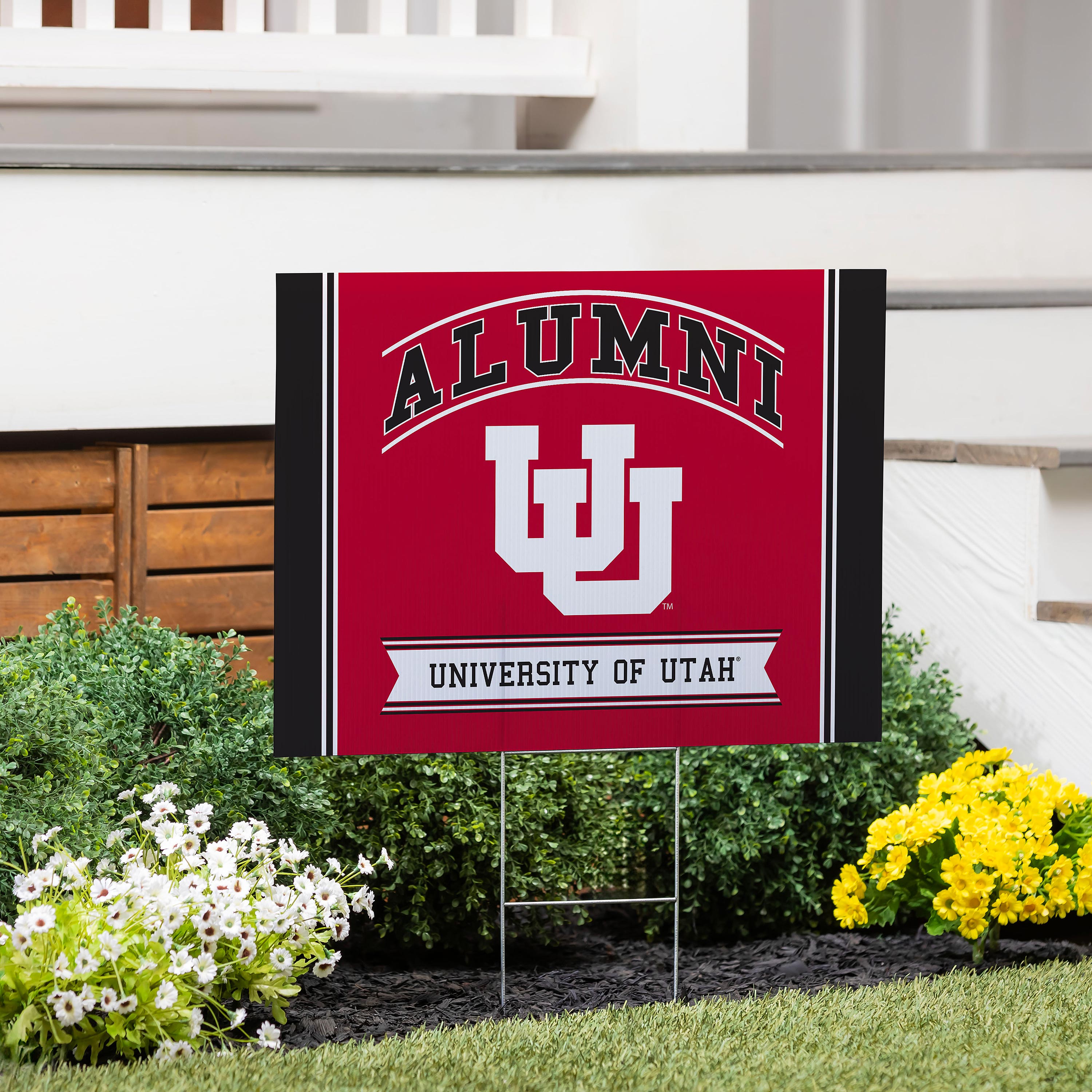 University of Utah Coroplast Yard Sign Alumni - Sports Collectibles, Sports Memorabilia, Sports Fan Shop, Sports Gifts