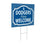 Los Angeles Dodgers Coroplast Yard Sign, "Fans Welcome"