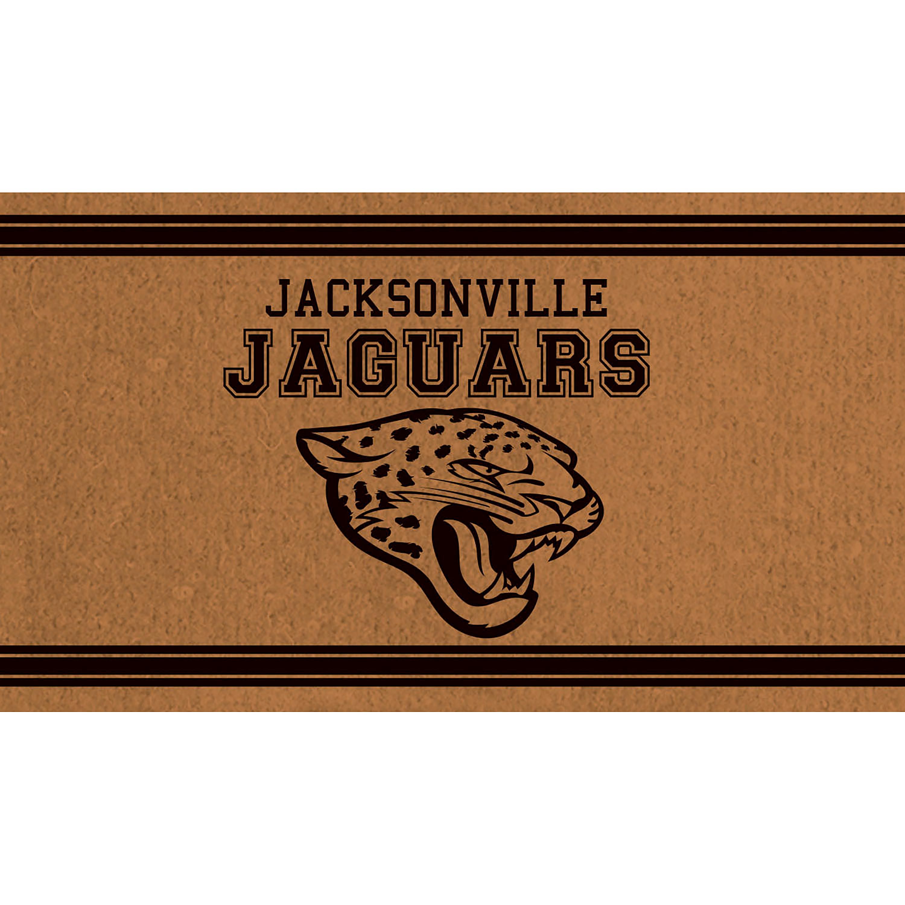 Jacksonville Jaguars, Coir Mat 1C - Sports Gifts, Sports Memorabilia, Sports Collectibles, Fan Shop