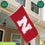 University of Nebraska Single Sided Estate Flag with 2 Grommets, 3'x5' - Sports Gifts, Sports Memorabilia, Sports Collectibles, Fan Shop