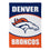 Denver Broncos Suede Flag, House - Sports Collectibles, Sports Memorabilia, Sports Fan Shop, Sports Gifts