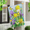Irises in Spring Suede House Flag - Sports Collectibles, Sports Memorabilia, Sports Fan Shop, Sports Gifts