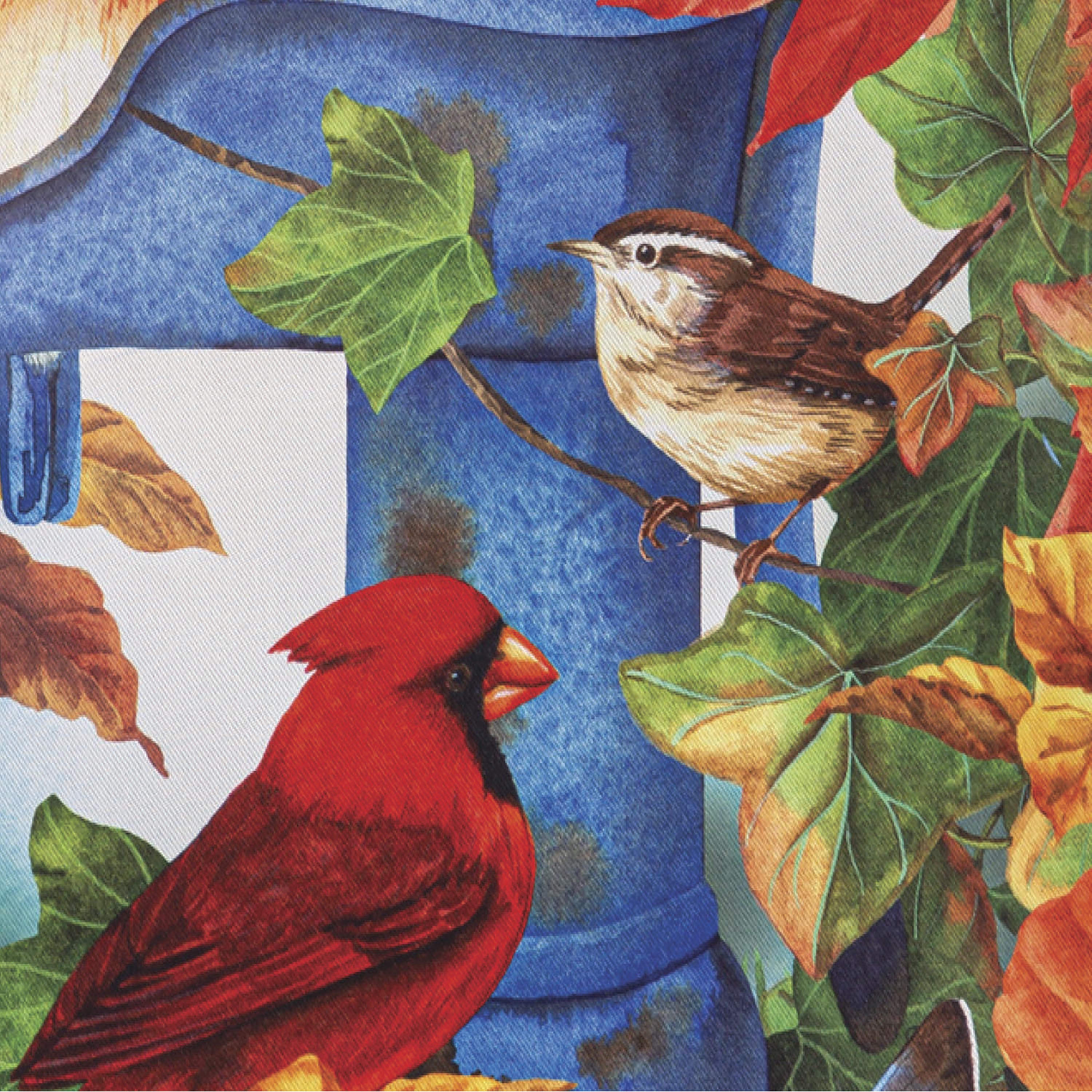 Where Birds Gather Suede Garden Flag - Sports Collectibles, Sports Memorabilia, Sports Fan Shop, Sports Gifts