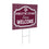 Texas A&M Coroplast Yard Sign, "Fans Welcome" - Sports Collectibles, Sports Memorabilia, Sports Fan Shop, Sports Gifts