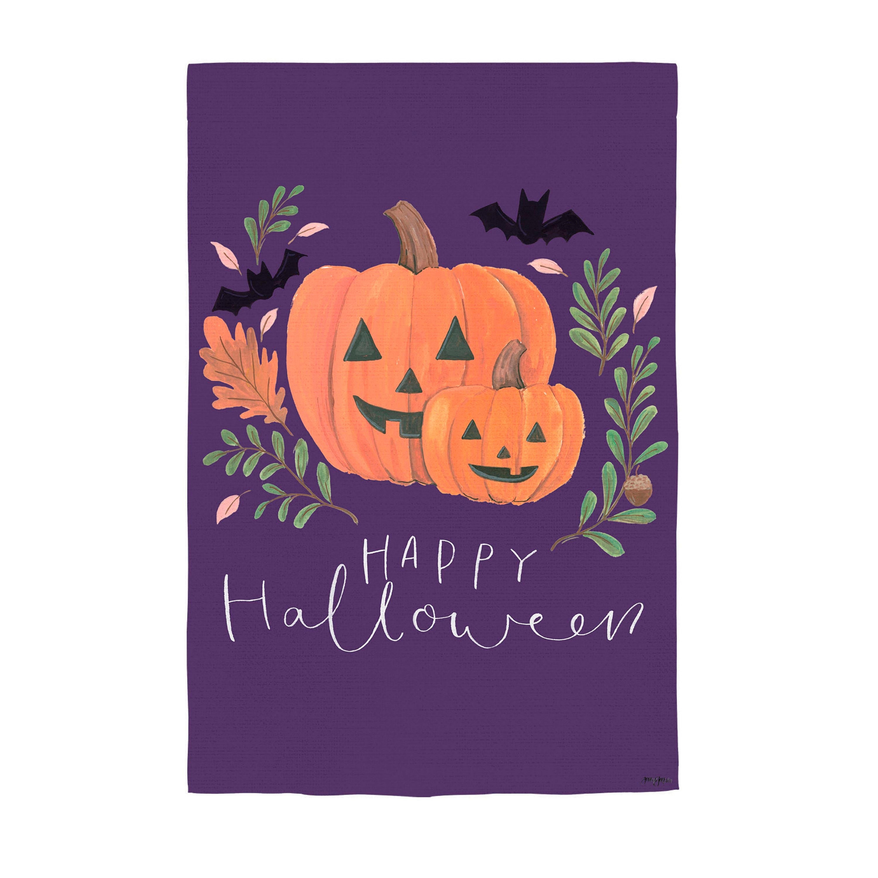 Spooky Season Suede Garden Flag - Sports Gifts, Sports Memorabilia, Sports Collectibles, Fan Shop