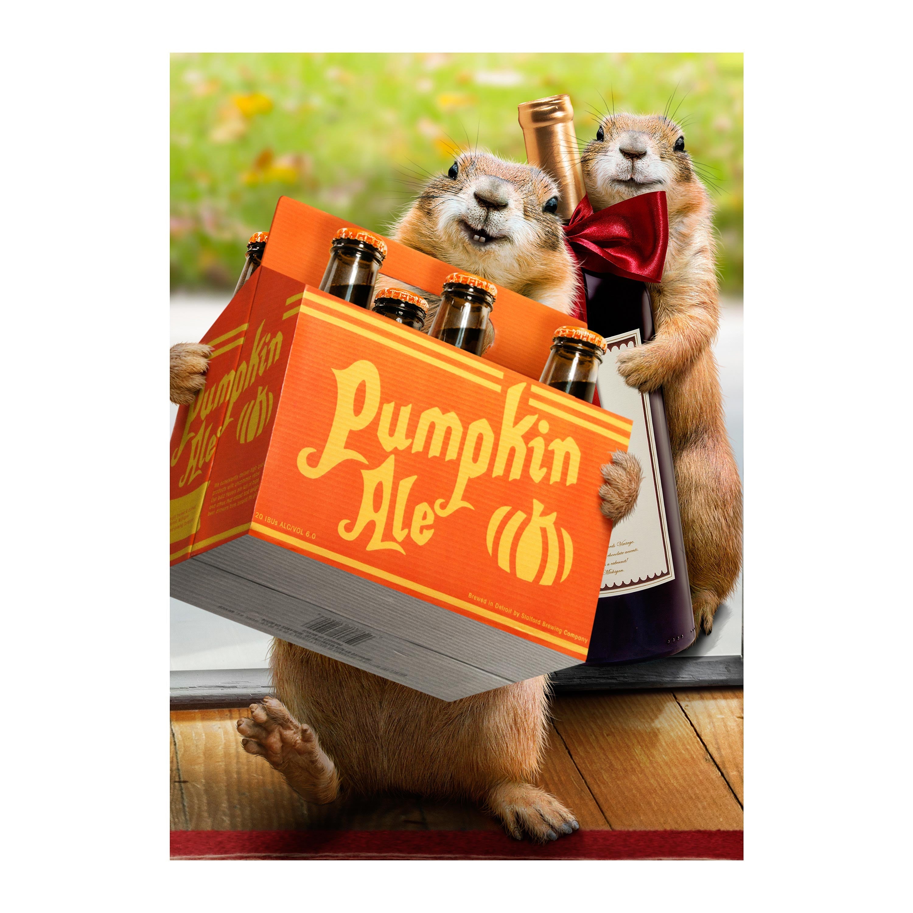 Pumpkin Ale Suede Garden Flag - Sports Collectibles, Sports Memorabilia, Sports Fan Shop, Sports Gifts