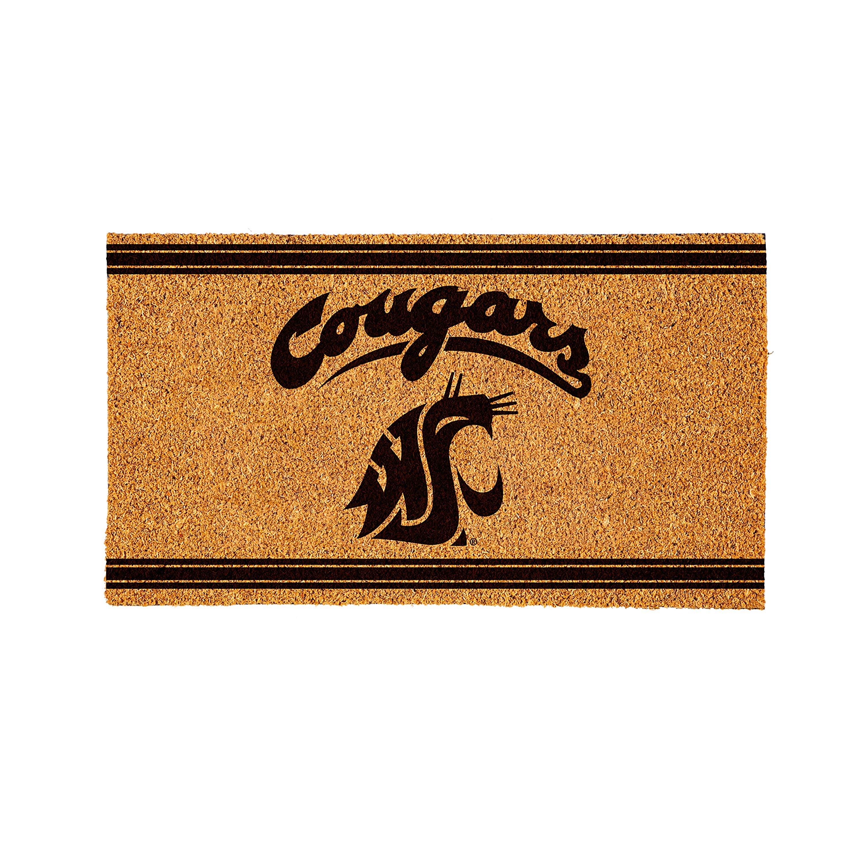 Washington State University, Coir Mat 1C - Sports Gifts, Sports Memorabilia, Sports Collectibles, Fan Shop