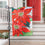 Elegant Poinsettia Suede Garden Flag - Sports Gifts, Sports Memorabilia, Sports Collectibles, Fan Shop