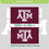 Texas A&M Single Sided Estate Flag with 2 Grommets, 3'x5' - Sports Gifts, Sports Memorabilia, Sports Collectibles, Fan Shop