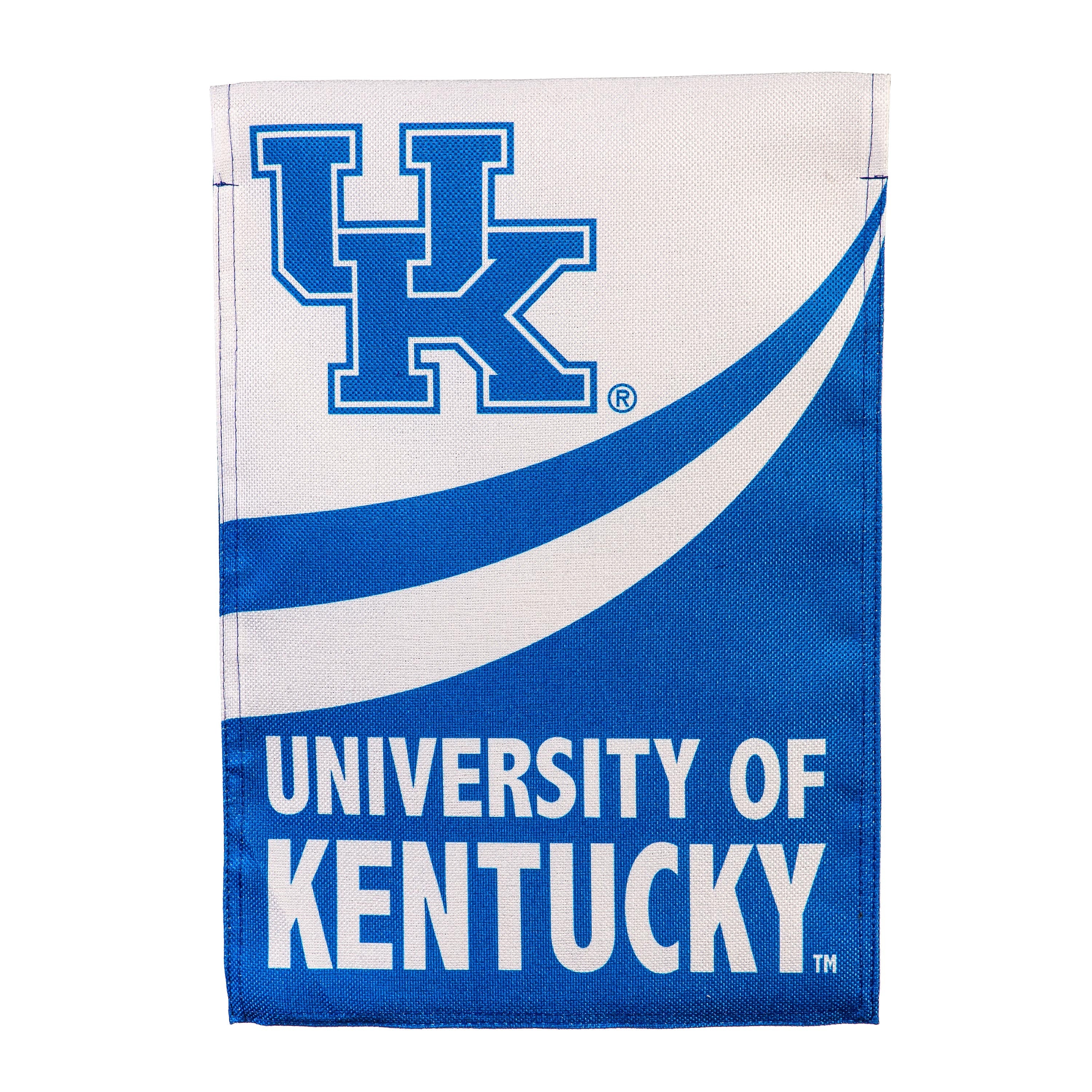 University of Kentucky Burlap Flag GDN Size - Sports Collectibles, Sports Memorabilia, Sports Fan Shop, Sports Gifts