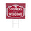 University of Oklahoma Coroplast Yard Sign, "Fans Welcome" - Sports Collectibles, Sports Memorabilia, Sports Fan Shop, Sports Gifts