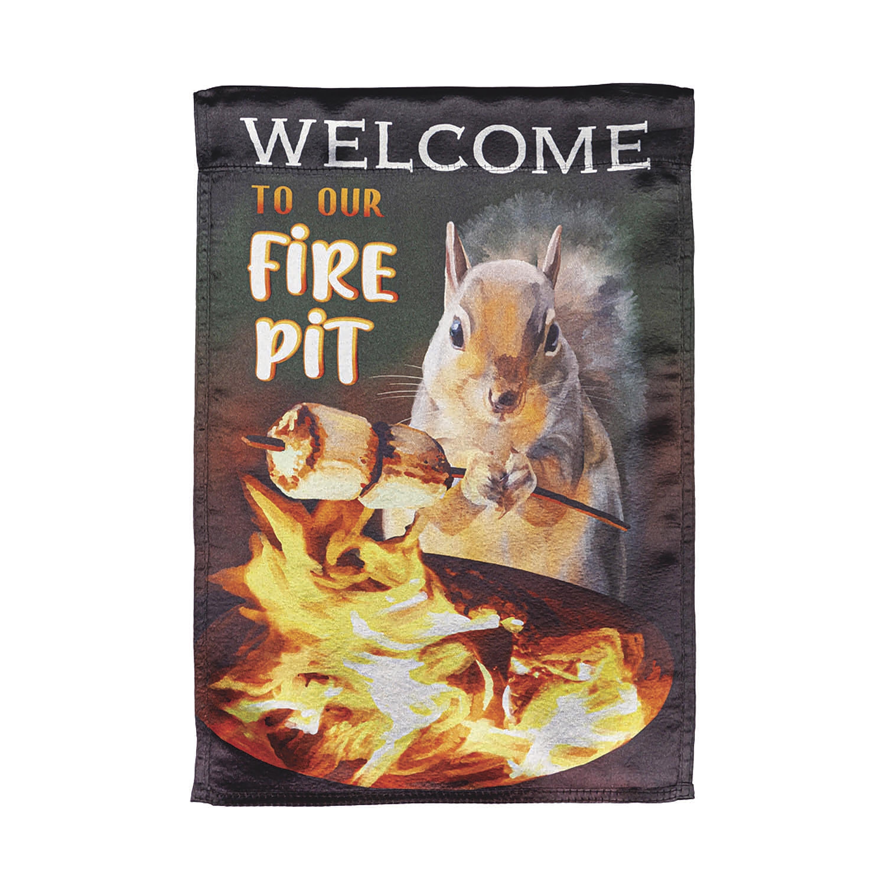 Welcome to our Fire Pit Garden Lustre Flag - Sports Collectibles, Sports Memorabilia, Sports Fan Shop, Sports Gifts