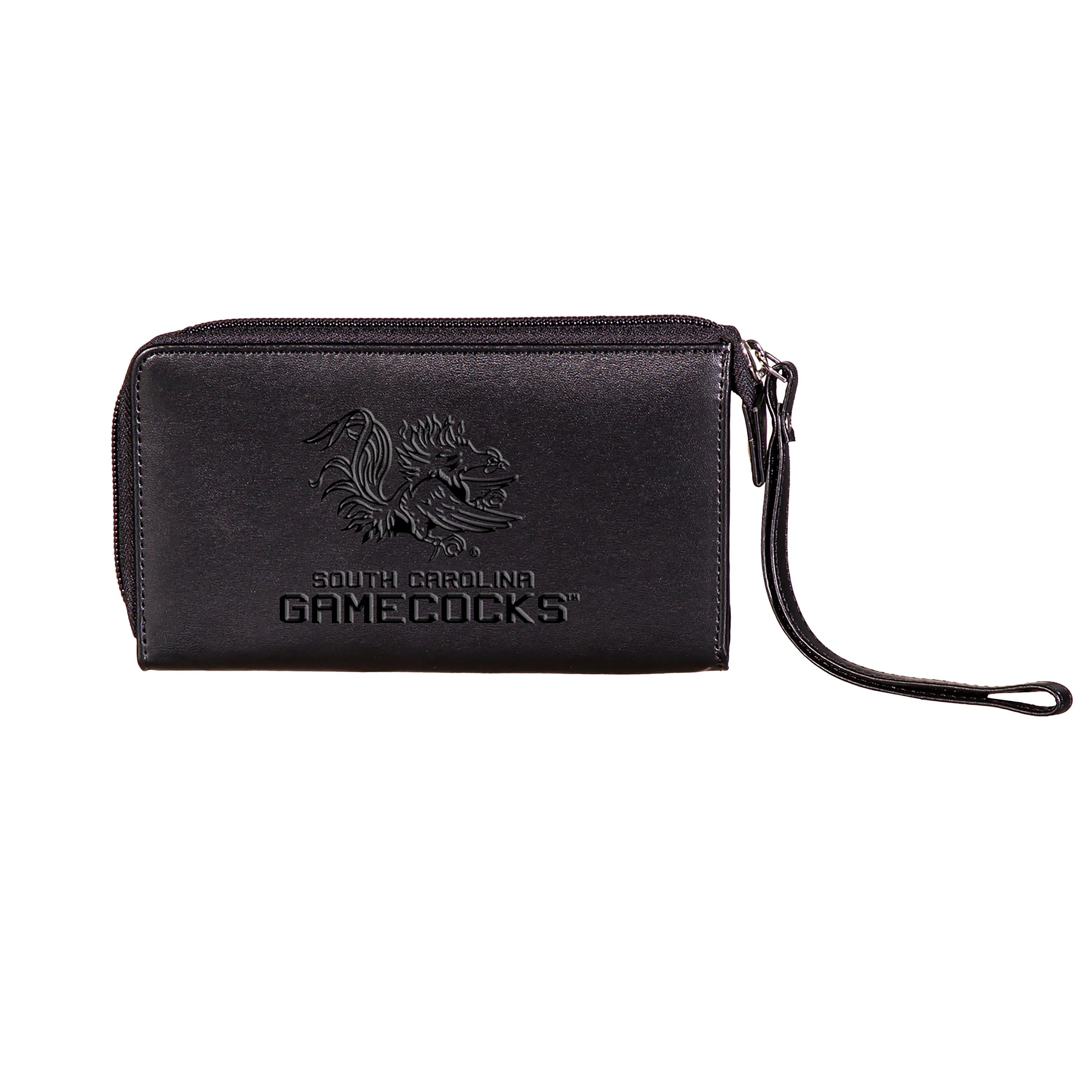Wristlet Wallet, Black, University of South Carolina - Sports Collectibles, Sports Memorabilia, Sports Fan Shop, Sports Gifts