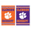 Embossed Suede Flag, House Size, Clemson University - Sports Collectibles, Sports Memorabilia, Sports Fan Shop, Sports Gifts