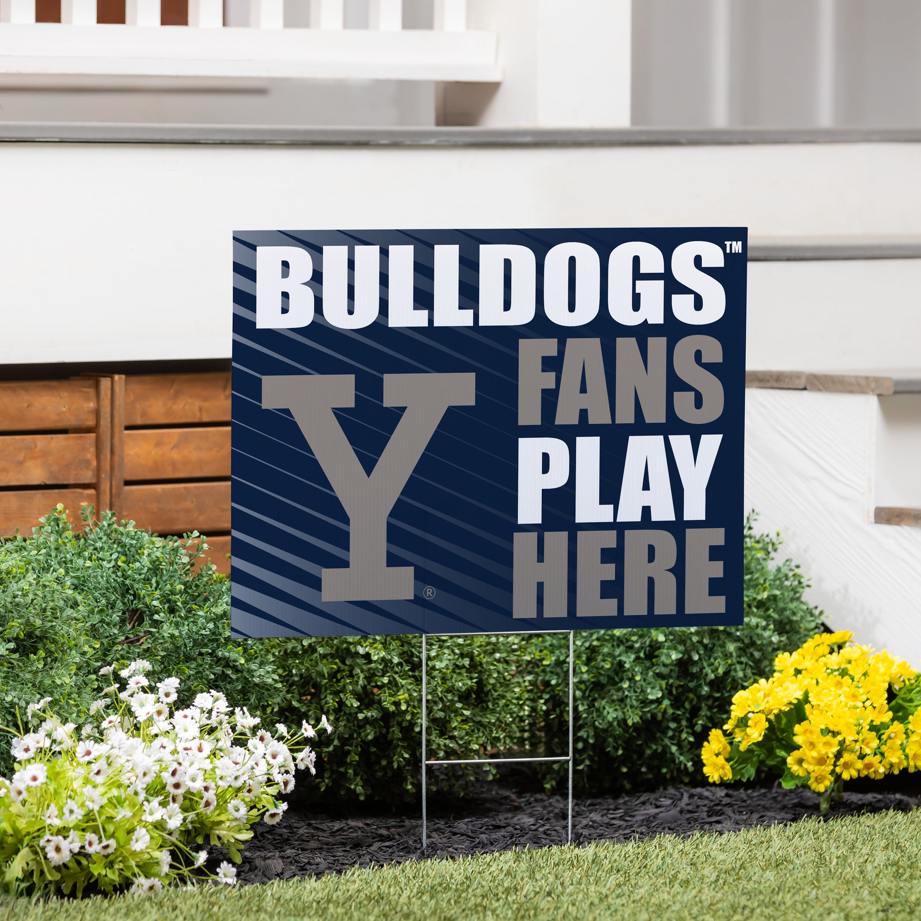 Yale University Coroplast Yard Sign Design B - Sports Collectibles, Sports Memorabilia, Sports Fan Shop, Sports Gifts
