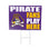 East Carolina University Coroplast Yard Sign "Fans Play Here" - Sports Collectibles, Sports Memorabilia, Sports Fan Shop, Sports Gifts