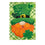 Leprechaun Applique House Flag - Sports Gifts, Sports Memorabilia, Sports Collectibles, Fan Shop