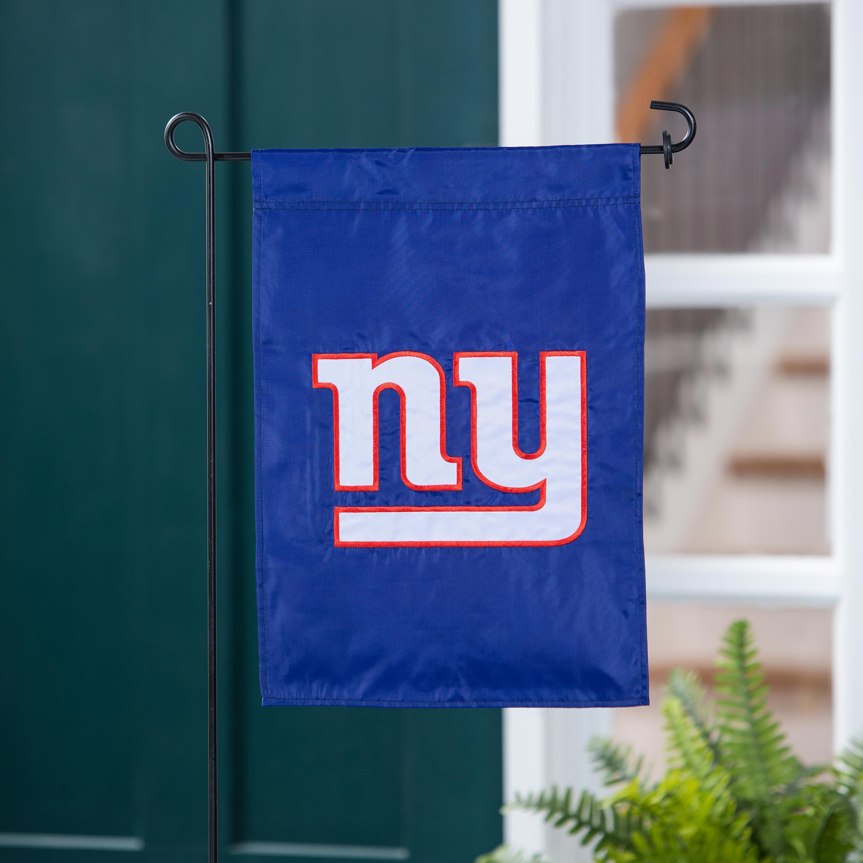 Applique Flag, Gar., New York Giants - Sports Collectibles, Sports Memorabilia, Sports Fan Shop, Sports Gifts
