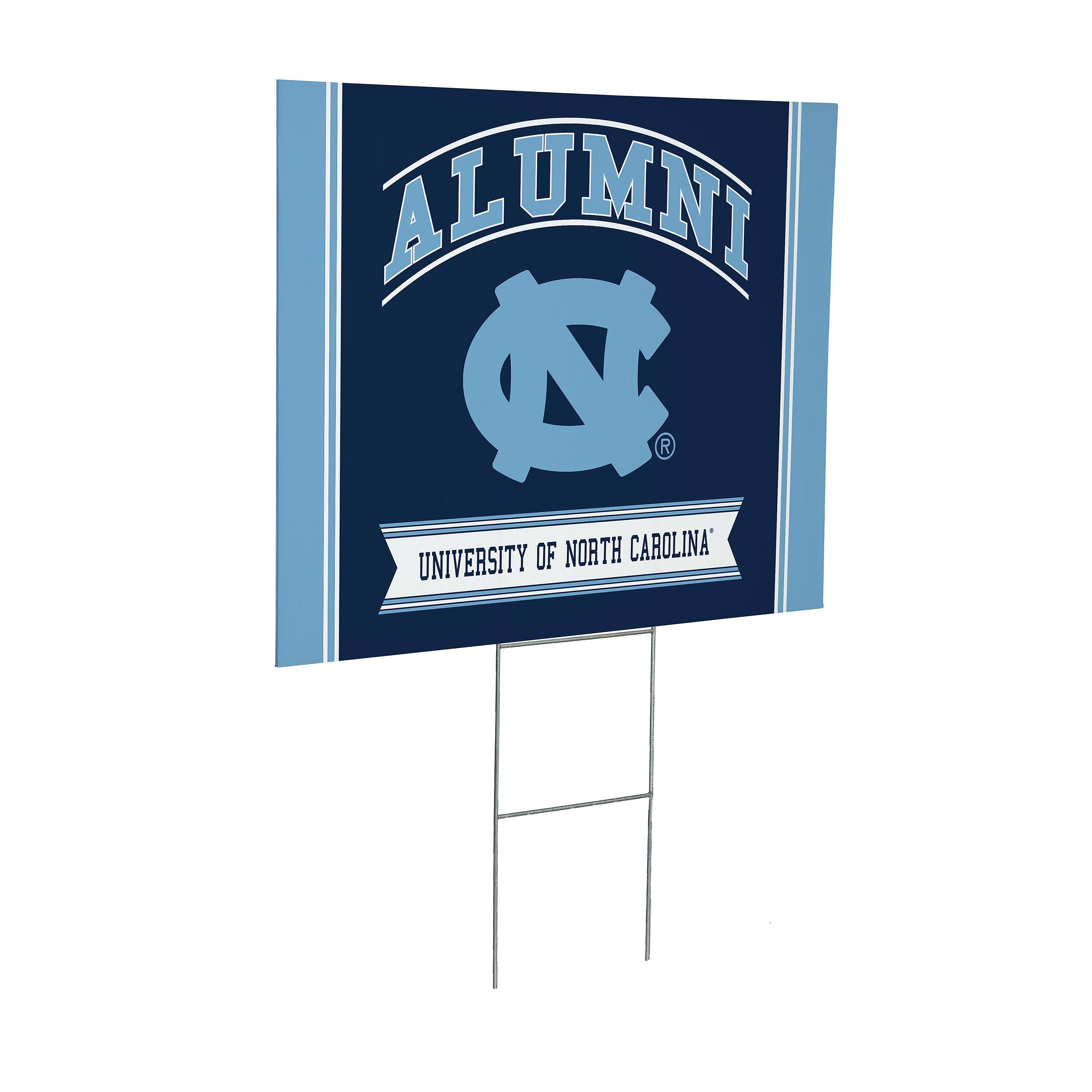 University of North Carolina Coroplast Yard Sign Alumni