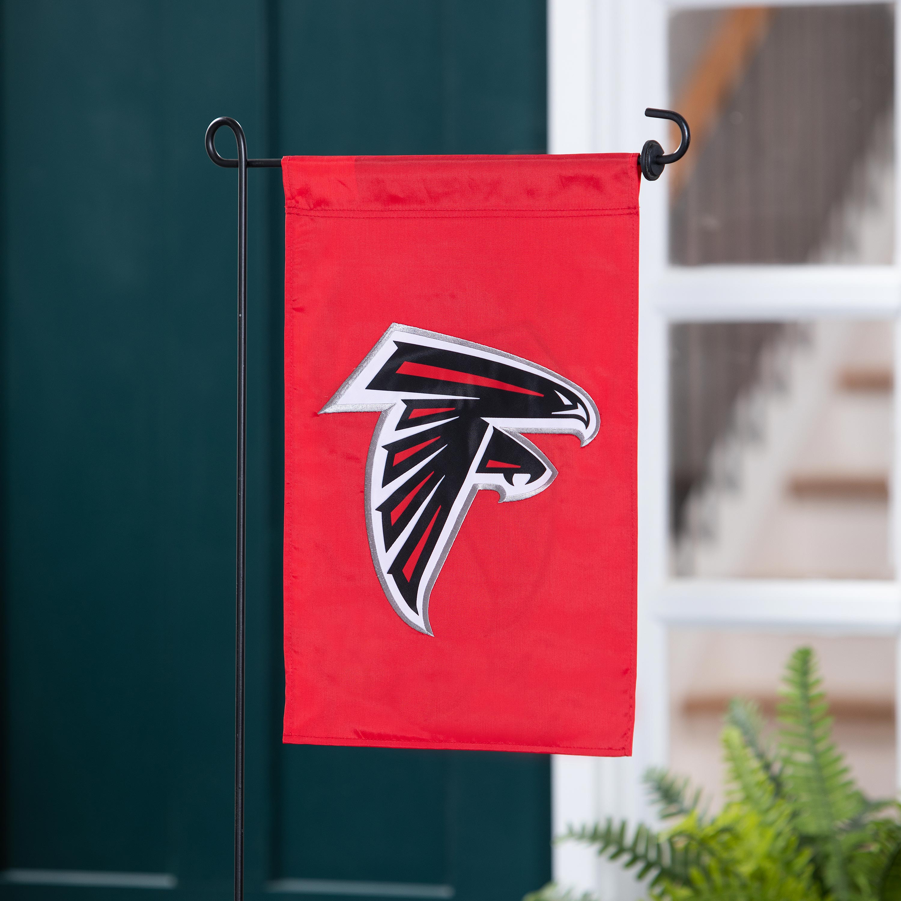 Applique Flag, Gar., Atlanta Falcons - Sports Collectibles, Sports Memorabilia, Sports Fan Shop, Sports Gifts