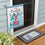 Bright Bunnies Garden Applique Flag