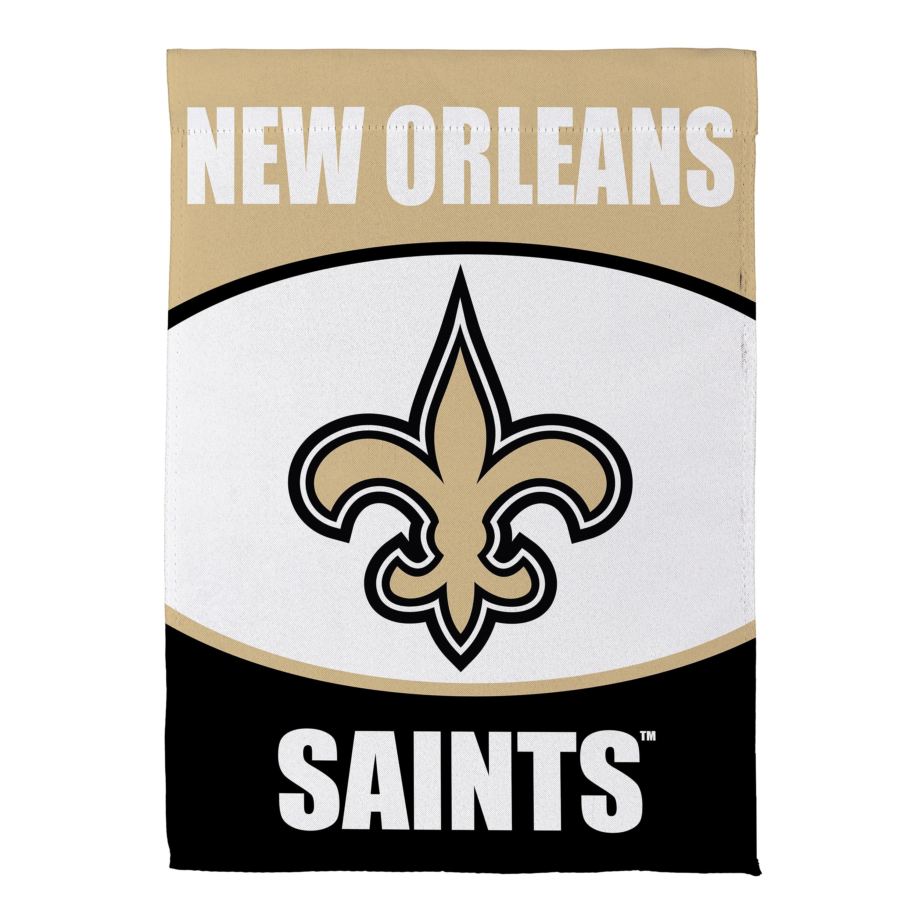 New Orleans Saints Suede Flag, GDN - Sports Collectibles, Sports Memorabilia, Sports Fan Shop, Sports Gifts