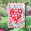 Vintage Valentine Burlap Garden Flag - Sports Collectibles, Sports Memorabilia, Sports Fan Shop, Sports Gifts