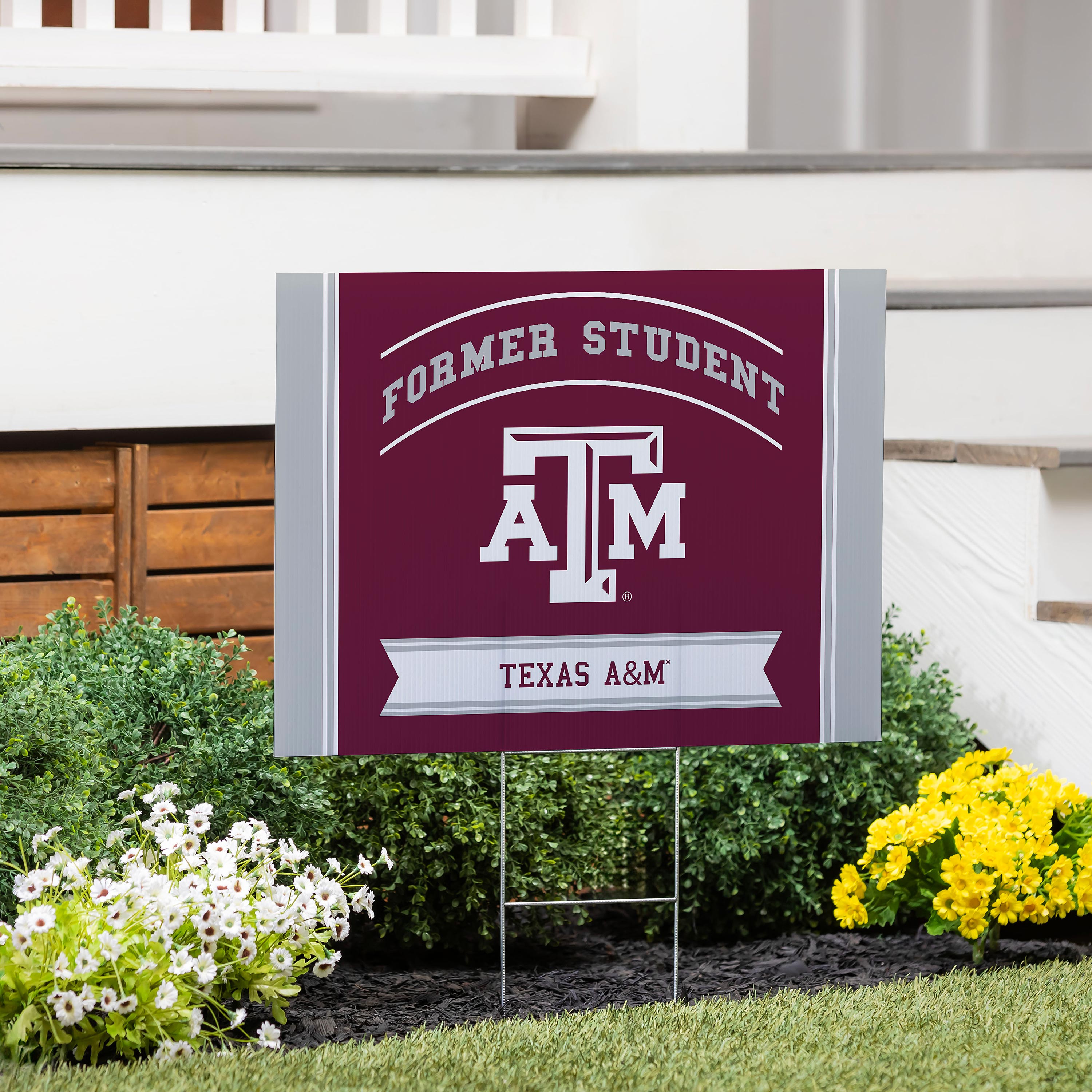 Texas A&M Coroplast Yard Sign Alumni - Sports Collectibles, Sports Memorabilia, Sports Fan Shop, Sports Gifts