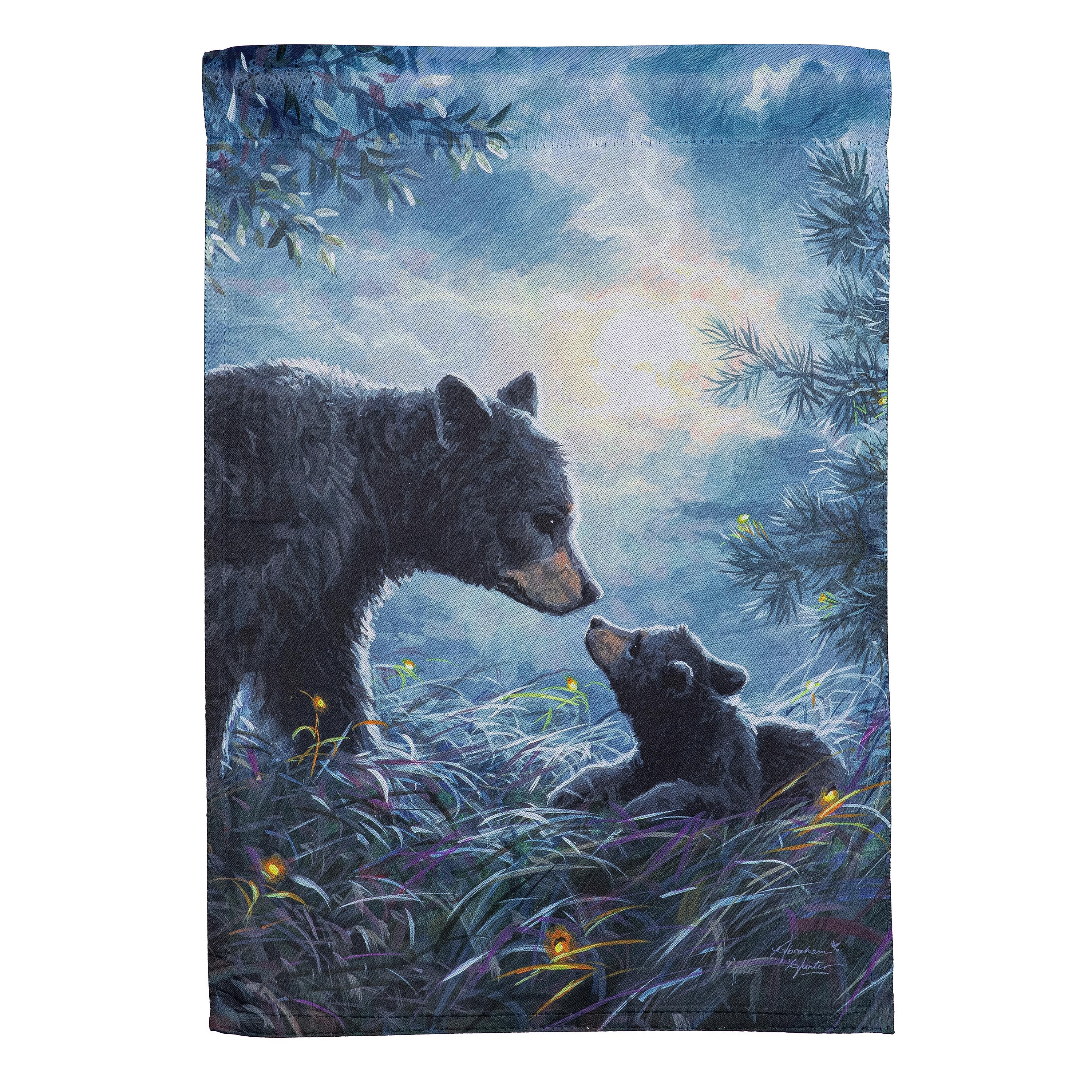 My Little Bear Suede Garden Flag - Sports Collectibles, Sports Memorabilia, Sports Fan Shop, Sports Gifts