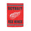 Embossed Suede Flag, GDN Size, Detroit Red Wings - Sports Gifts, Sports Memorabilia, Sports Collectibles, Fan Shop