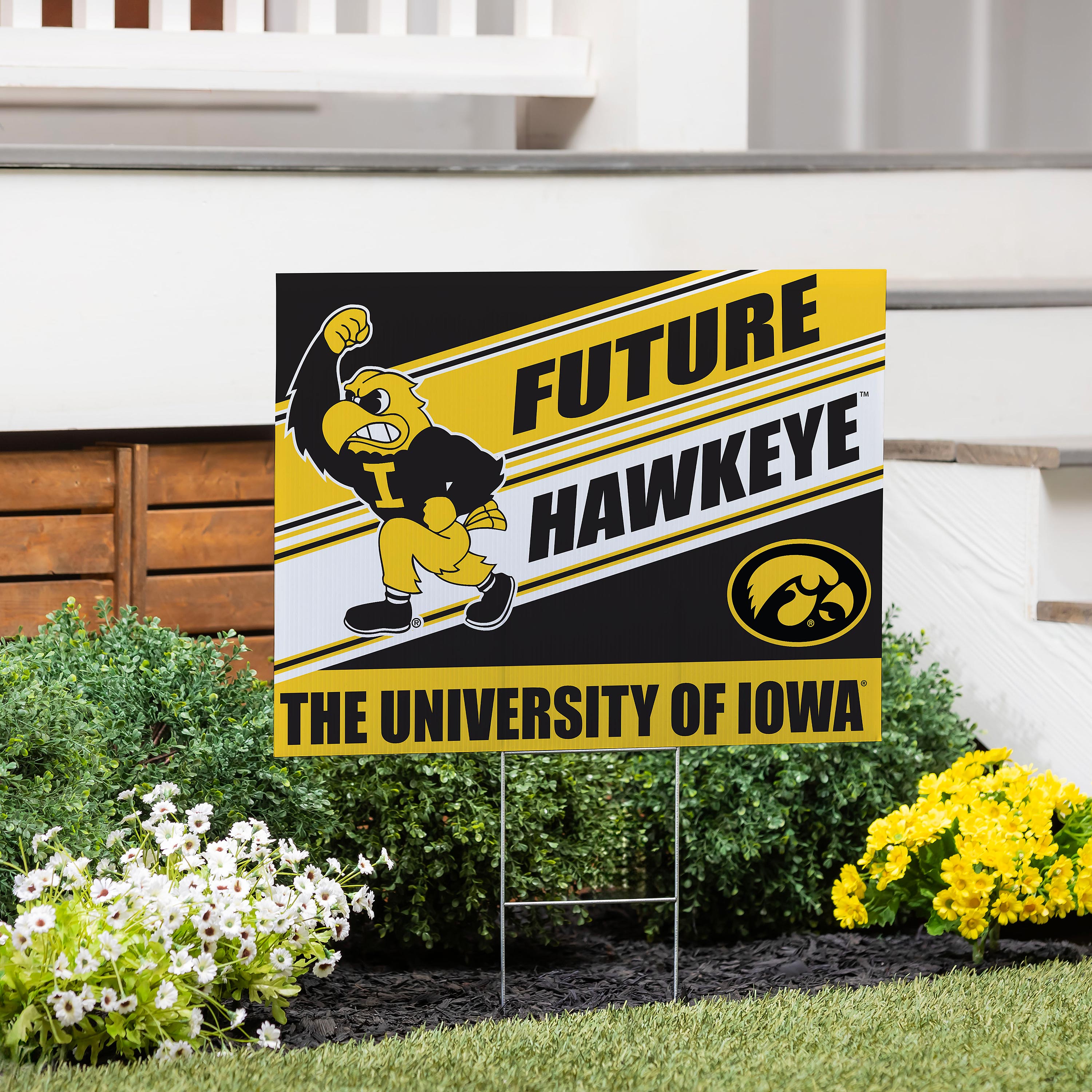 University of Iowa Coroplast Yard Sign, Future Student - Sports Collectibles, Sports Memorabilia, Sports Fan Shop, Sports Gifts