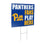 University of Pittsburgh Coroplast Yard Sign "Fans Play Here"