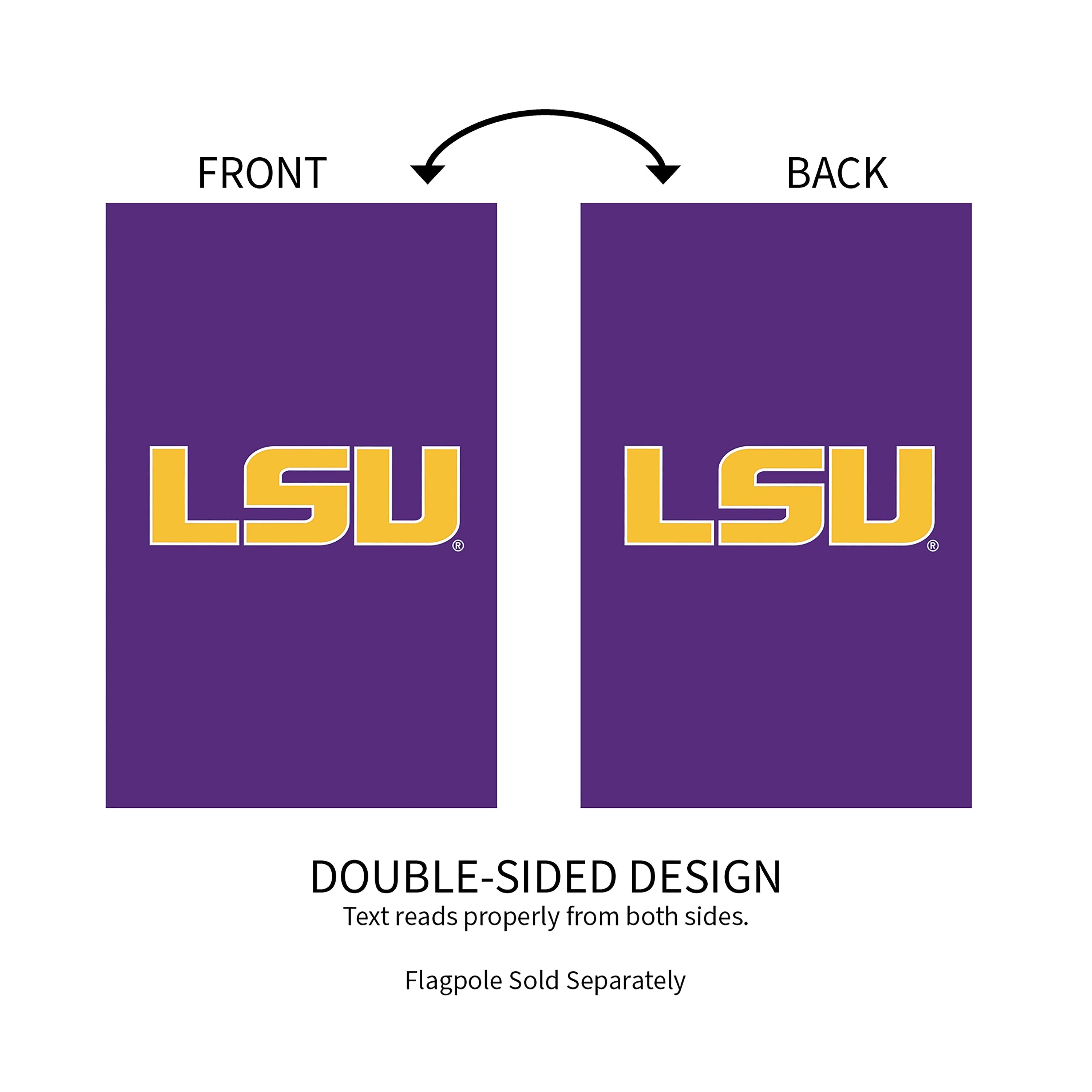 Applique Flag, Reg, Louisiana State University - Sports Collectibles, Sports Memorabilia, Sports Fan Shop, Sports Gifts