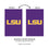 Applique Flag, Reg, Louisiana State University - Sports Collectibles, Sports Memorabilia, Sports Fan Shop, Sports Gifts