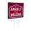 Los Angeles Angels Coroplast Yard Sign, "Fans Welcome"