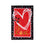 Scattered Hearts and Bow House Burlap Flag - Sports Collectibles, Sports Memorabilia, Sports Fan Shop, Sports Gifts