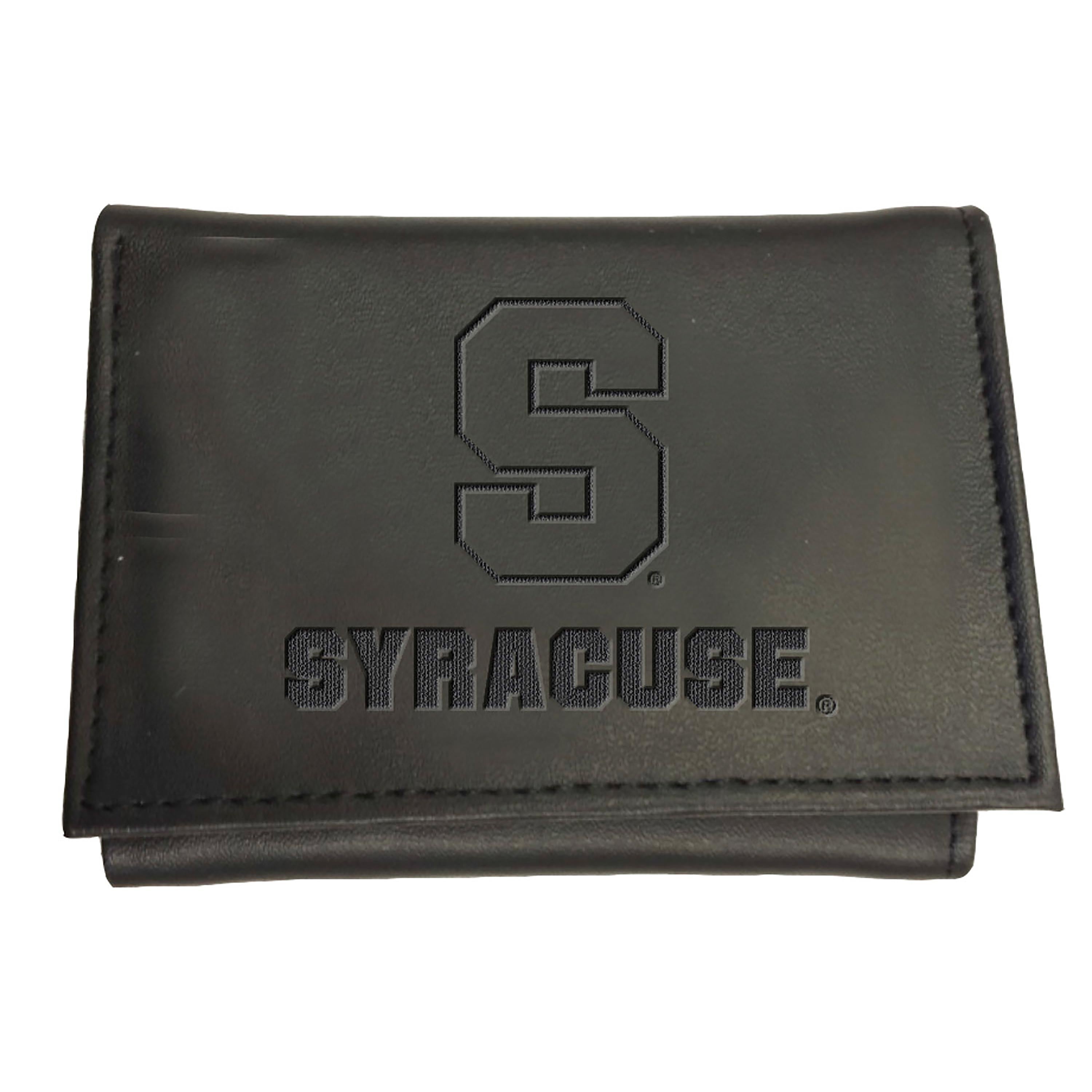 Syracuse, Tri-Fold Wallet, Black - Sports Gifts, Sports Memorabilia, Sports Collectibles, Fan Shop