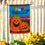 Halloween Greetings Garden Lustre Flag - Sports Collectibles, Sports Memorabilia, Sports Fan Shop, Sports Gifts