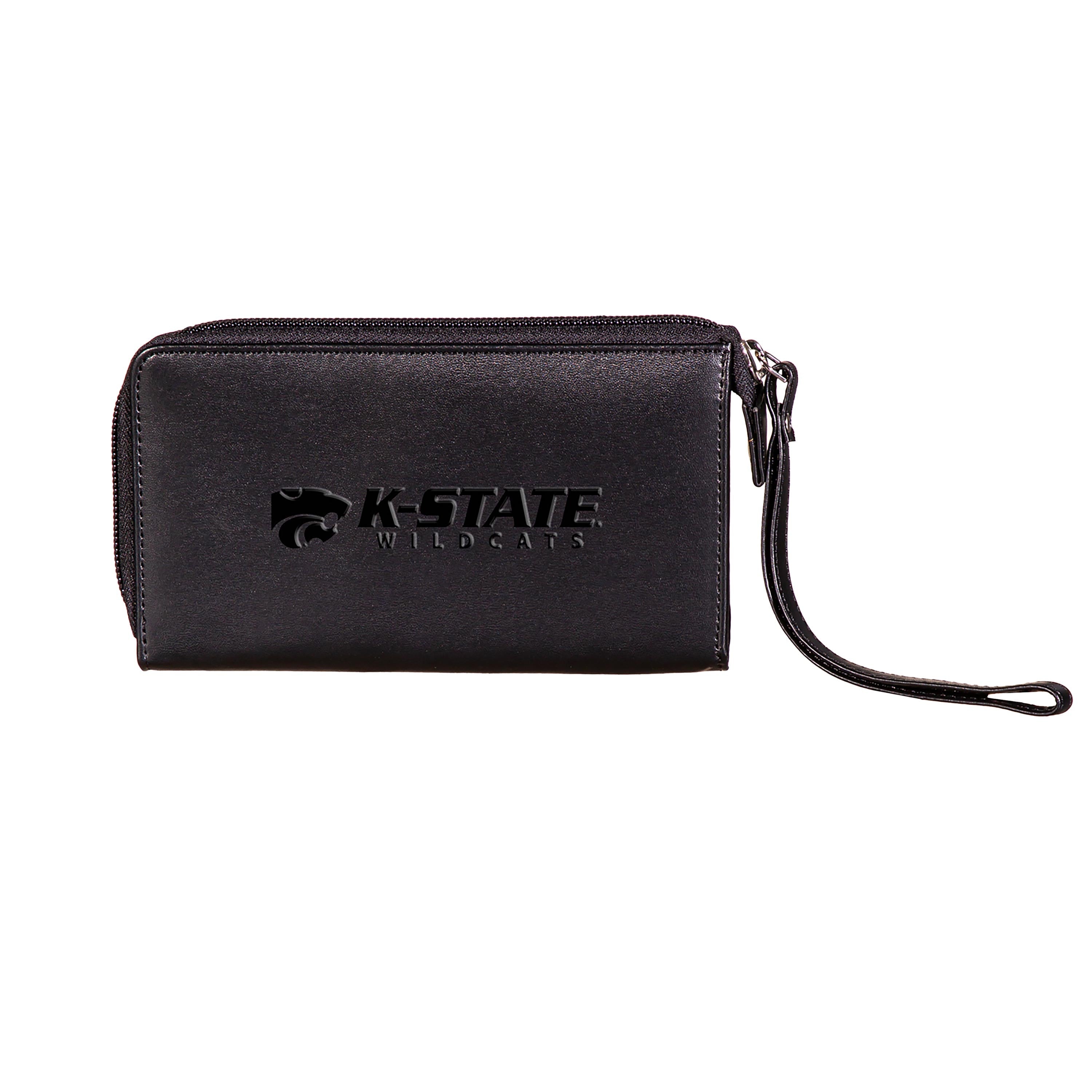 Wristlet Wallet, Black, Kansas State University - Sports Collectibles, Sports Memorabilia, Sports Fan Shop, Sports Gifts