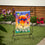 Hot Air Balloons Linen Garden Flag - Sports Collectibles, Sports Memorabilia, Sports Fan Shop, Sports Gifts