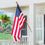Wood House Flag Pole with Ring - Sports Collectibles, Sports Memorabilia, Sports Fan Shop, Sports Gifts