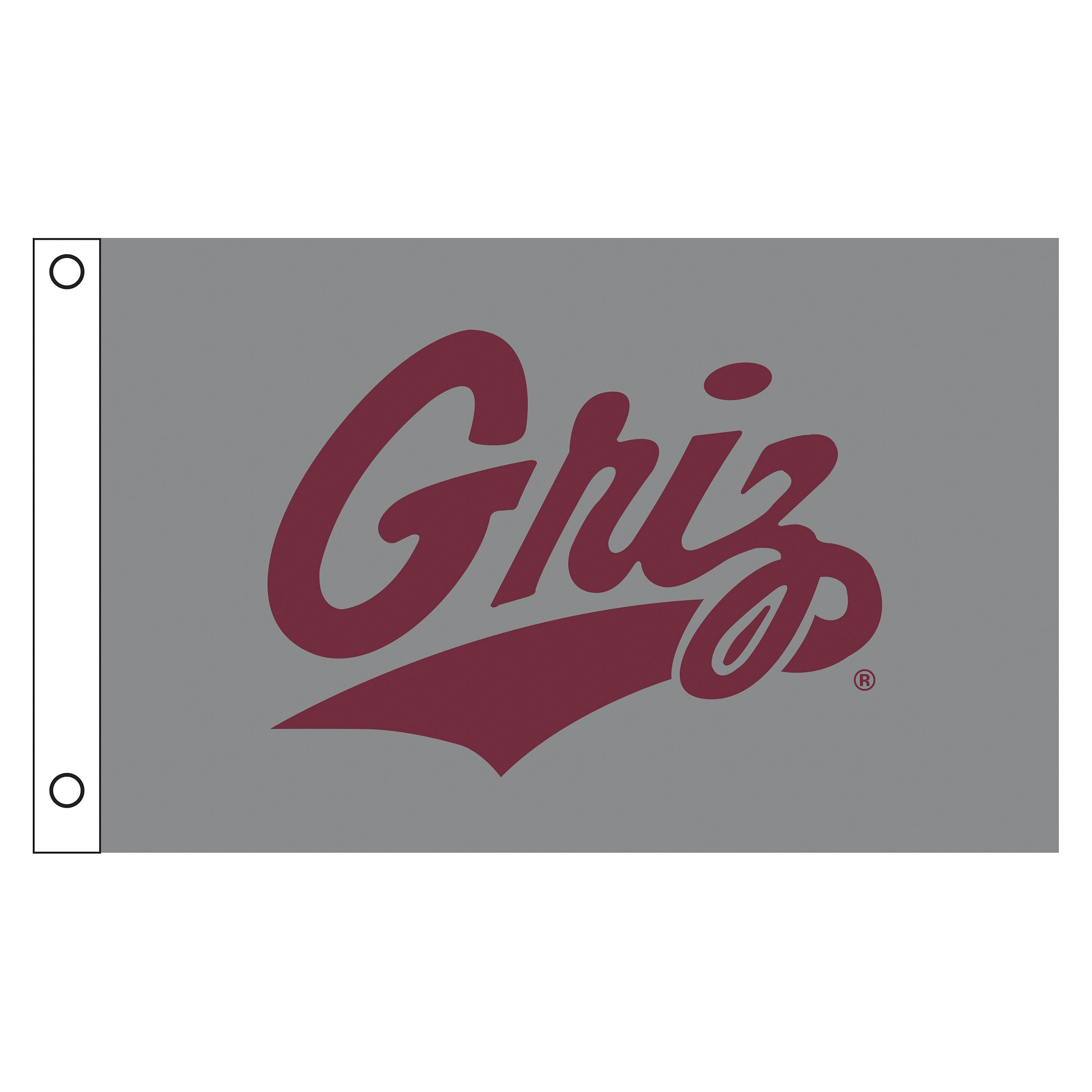 University of Montana Single Sided Flag w/ 2 Grommets, 3'x5' - Sports Gifts, Sports Memorabilia, Sports Collectibles, Fan Shop
