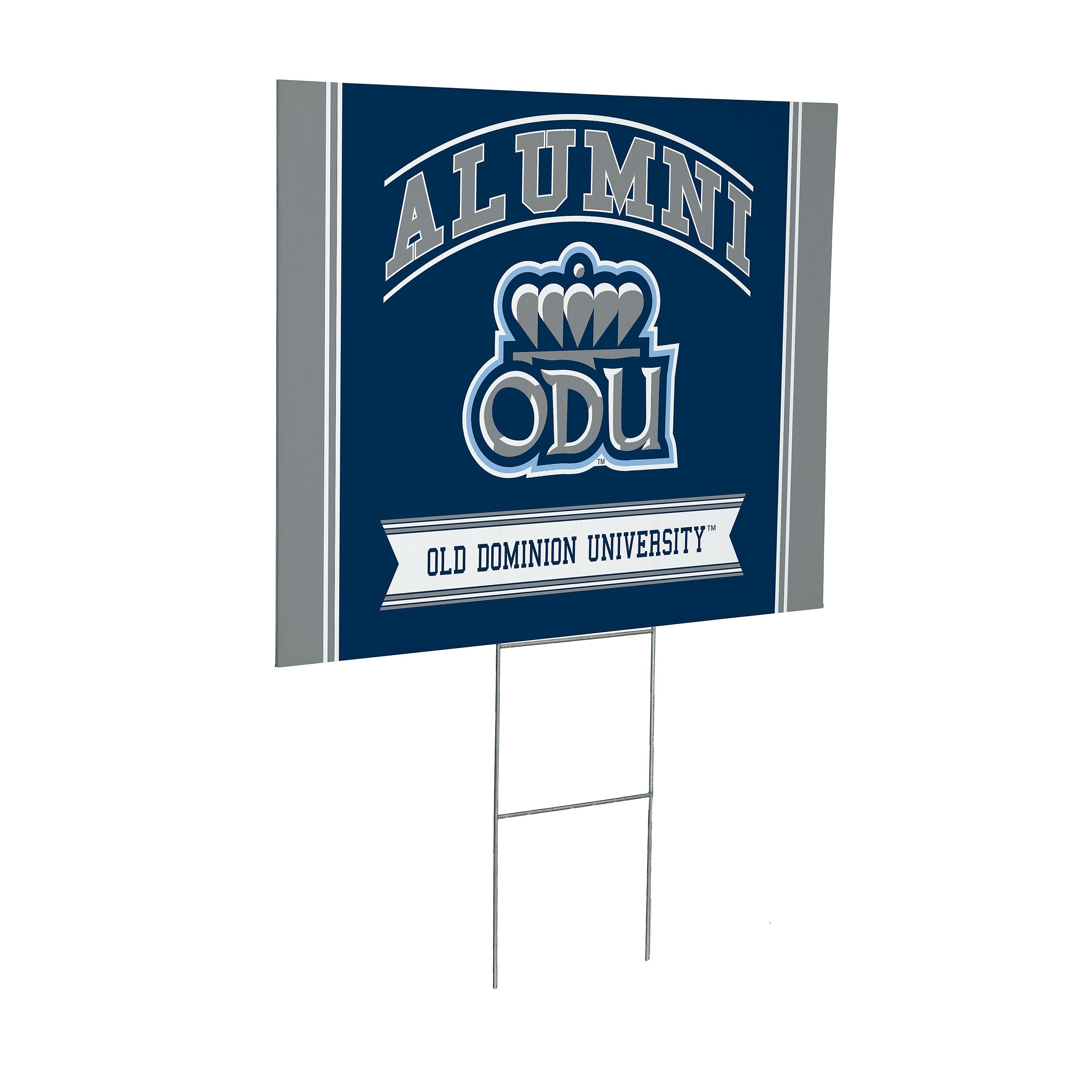 Old Dominion University Coroplast Yard Sign Alumni - Sports Collectibles, Sports Memorabilia, Sports Fan Shop, Sports Gifts