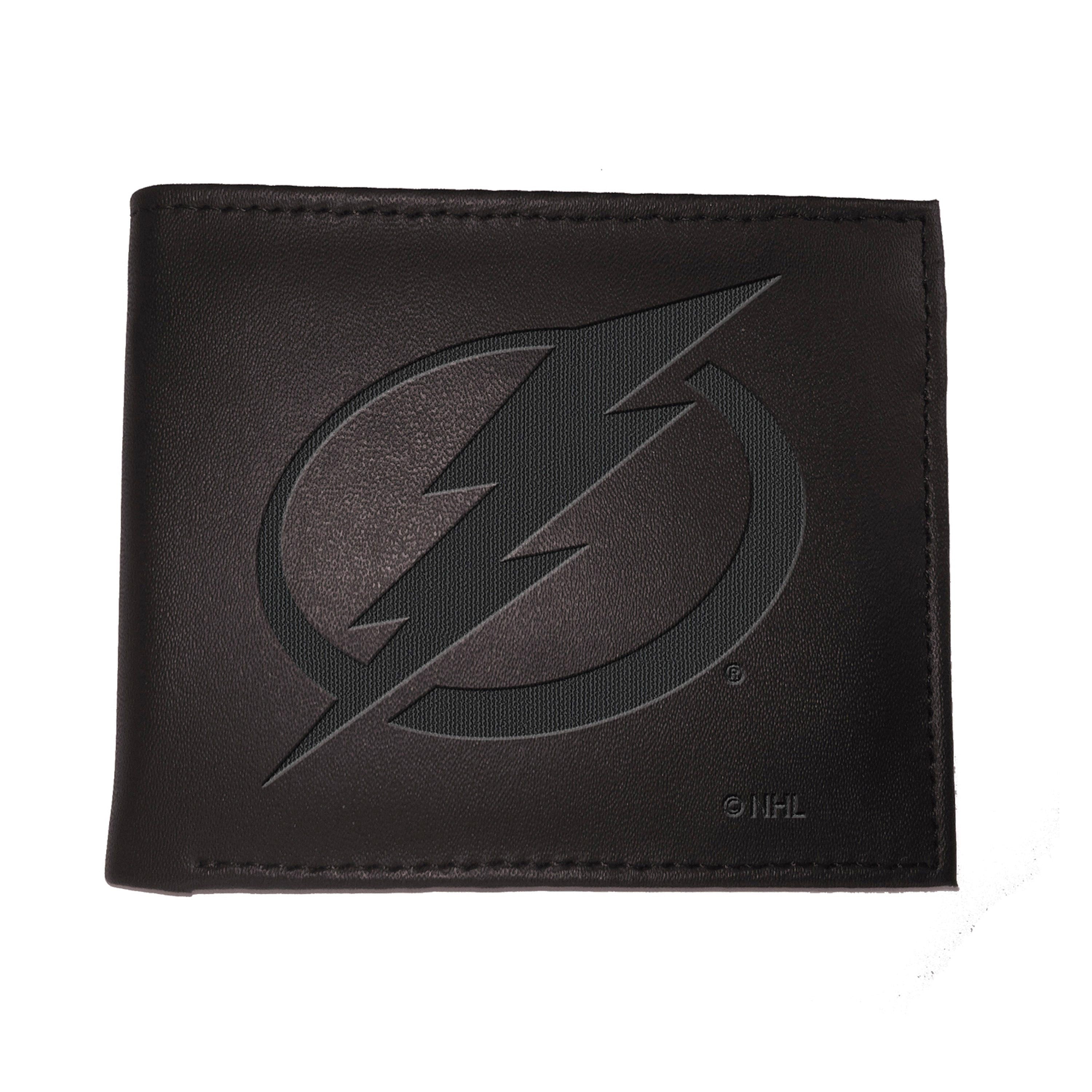 Tampa Bay Lightning, Bi-Fold Wallet, Black - Sports Collectibles, Sports Memorabilia, Sports Fan Shop, Sports Gifts