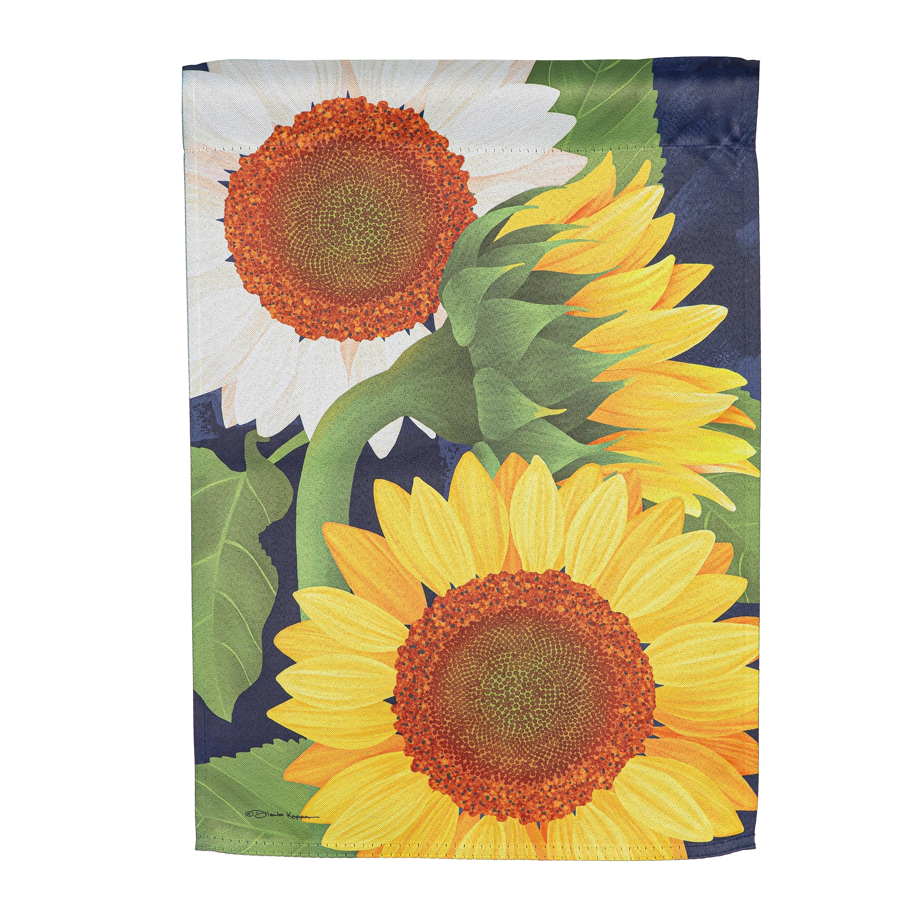 Sunflowers Suede Garden Flag - Sports Gifts, Sports Memorabilia, Sports Collectibles, Fan Shop