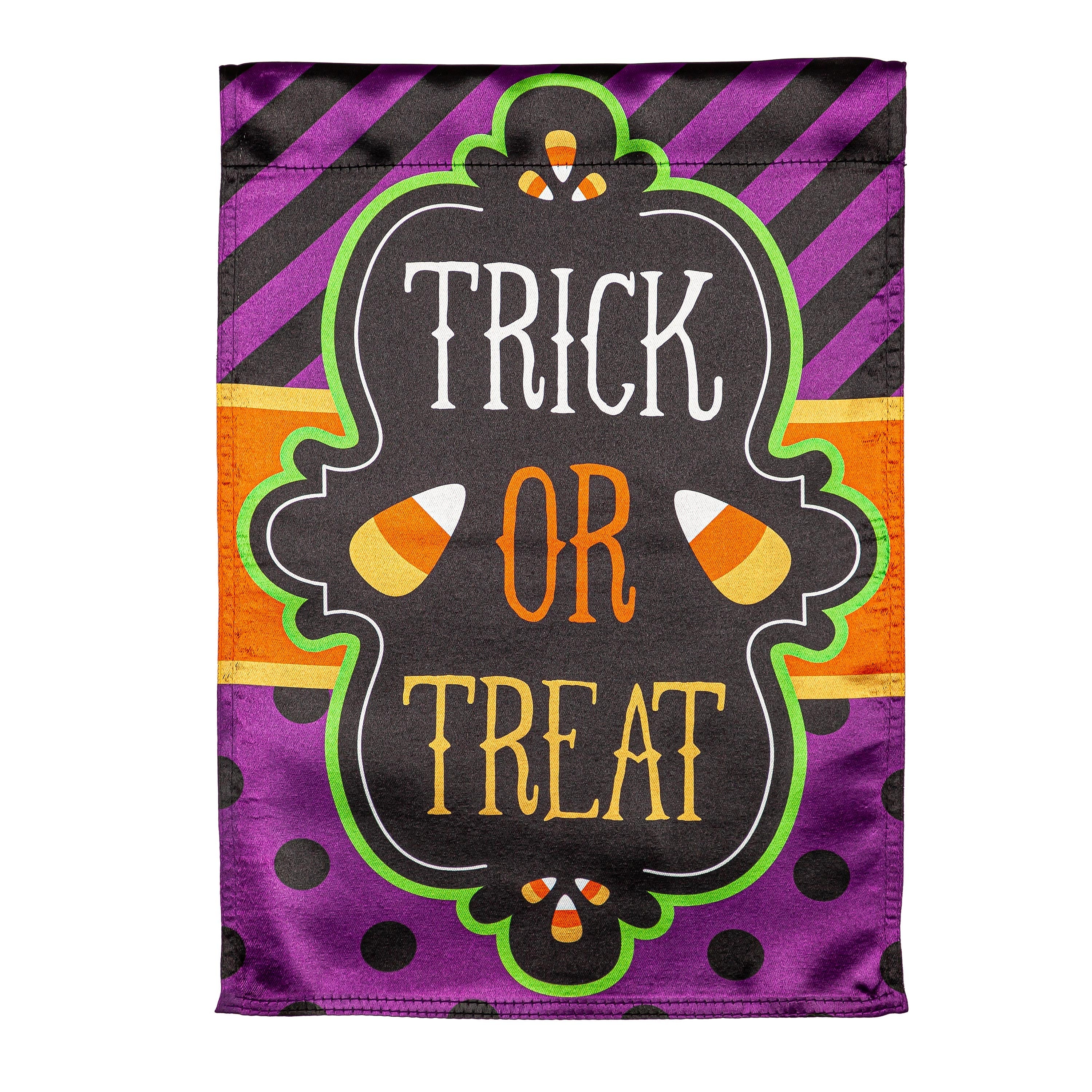 Trick or Treat Garden Lustre Flag - Sports Collectibles, Sports Memorabilia, Sports Fan Shop, Sports Gifts