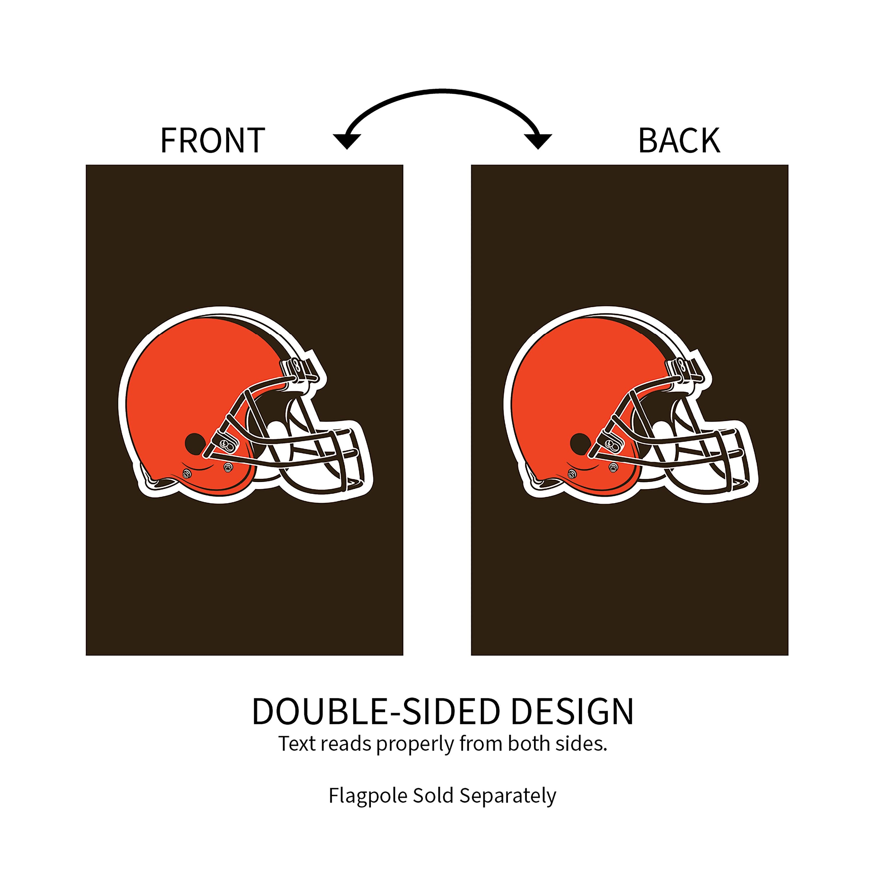 Applique Flag, Reg, Cleveland Browns - Sports Collectibles, Sports Memorabilia, Sports Fan Shop, Sports Gifts