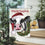 Christmas Cow Burlap Garden Flag - Sports Collectibles, Sports Memorabilia, Sports Fan Shop, Sports Gifts