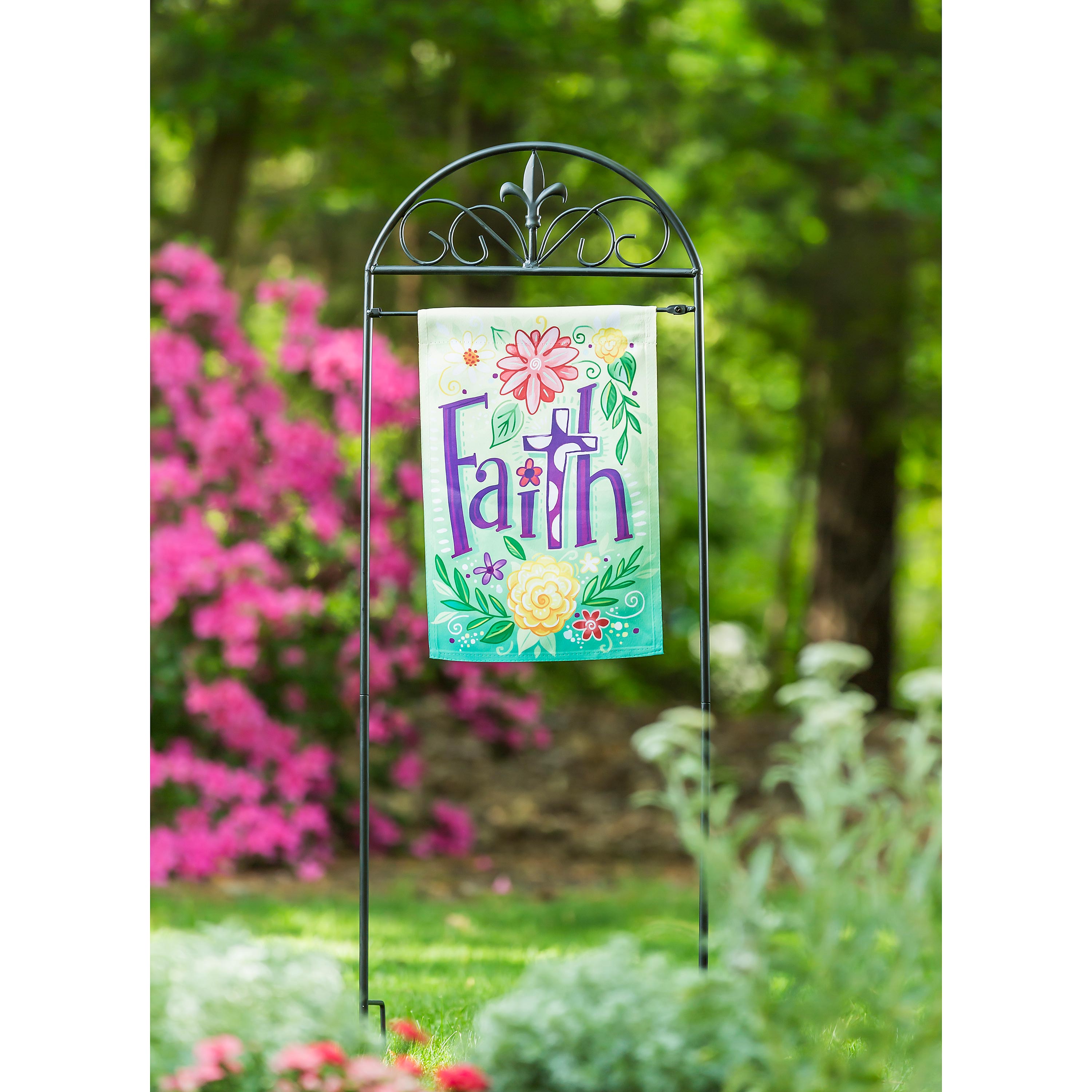 Fleur de Lis Garden Flag Arbor Stand - Sports Collectibles, Sports Memorabilia, Sports Fan Shop, Sports Gifts