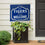 University of Memphis Coroplast Yard Sign, "Fans Welcome" - Sports Collectibles, Sports Memorabilia, Sports Fan Shop, Sports Gifts